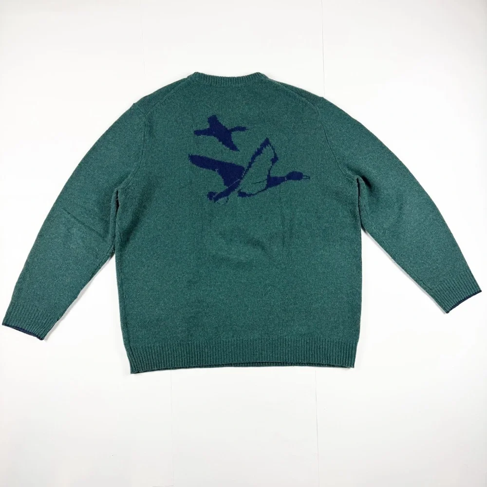 Vineyard Vines Green Merino‎ Wool Crew Neck Sweater XL